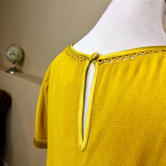 Anthropologie Dresses Anthropologie Maeve Mustard Yellow Dress Sz S